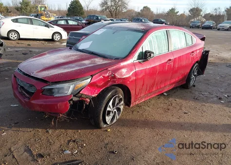2022 Subaru Legacy Premium z USA, uszkodzony, nr VIN 4S3BWAC63N3008158